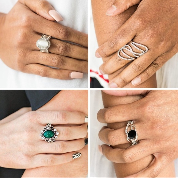 Set of 4 rings